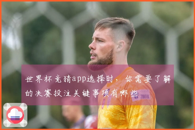 世界杯竞猜app选择时，你需要了解的决赛投注关键事项有哪些